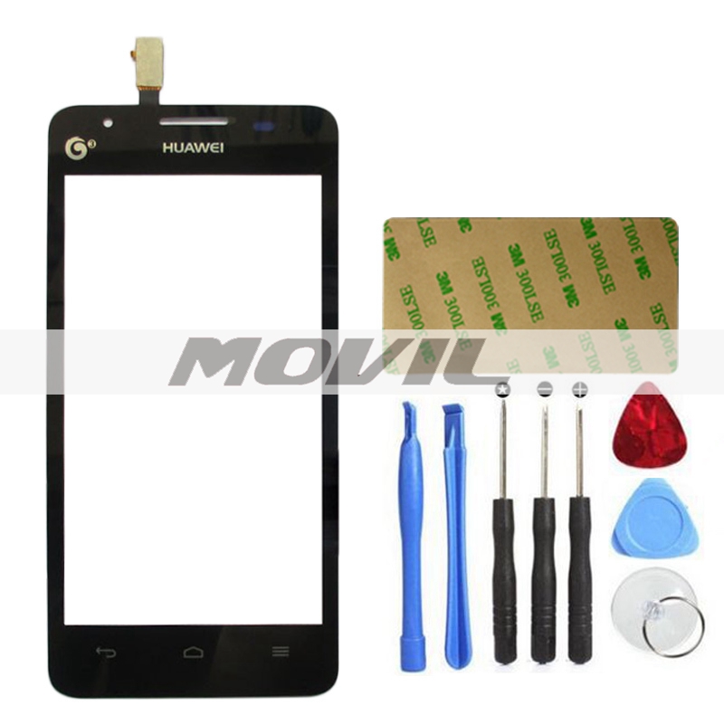 Front Outer Lens Glass Capacitive Touch Screen For HUAWEI Ascend G510 U8951d sensor touch